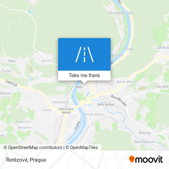 Řetězová map