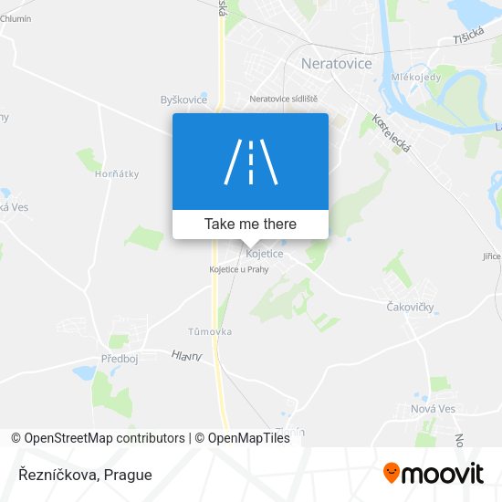 Řezníčkova map