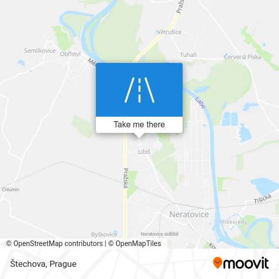 Карта Štechova