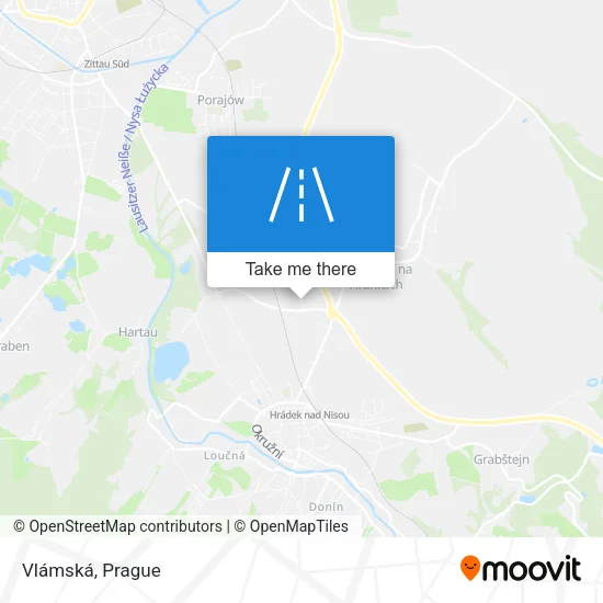 Карта Vlámská