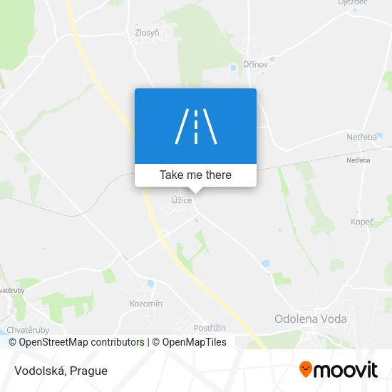 Карта Vodolská