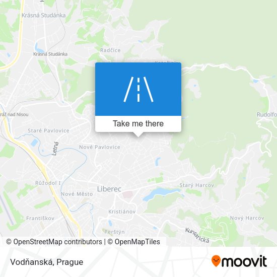 Vodňanská map