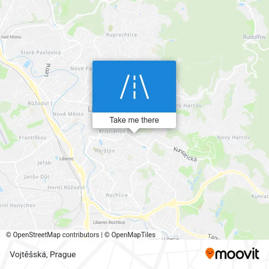 Карта Vojtěšská