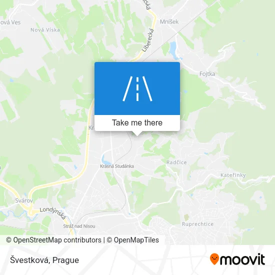 Карта Švestková
