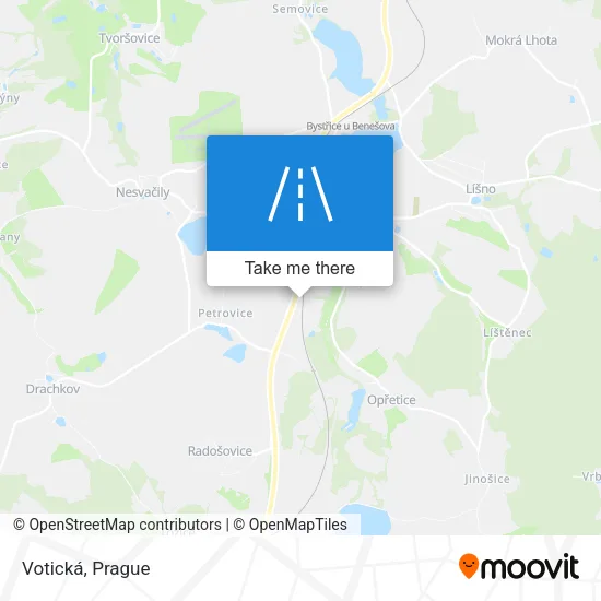 Карта Votická