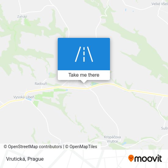 Карта Vrutická