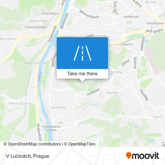 Карта V Lučinách