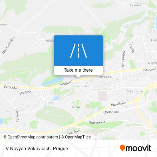 V Nových Vokovicích map