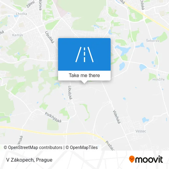 Карта V Zákopech