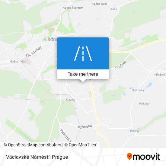Václavské Náměstí map