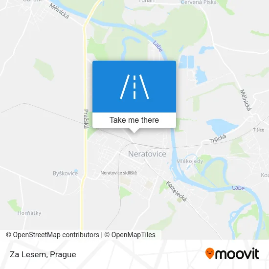 Карта Za Lesem