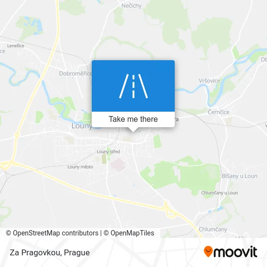 Карта Za Pragovkou