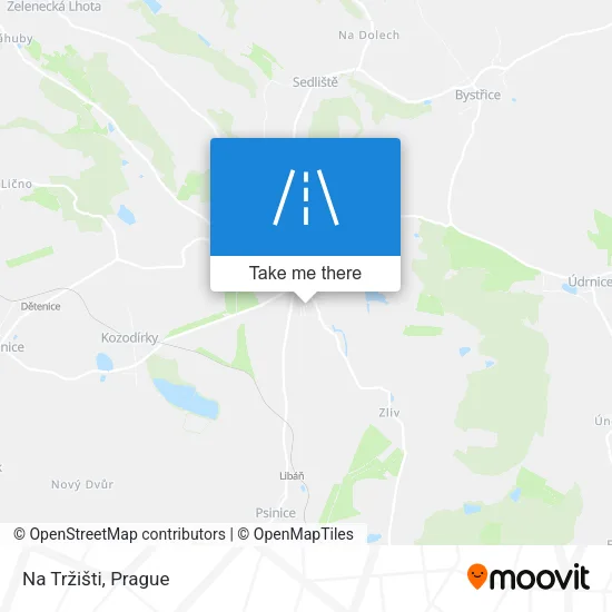 Карта Na Tržišti