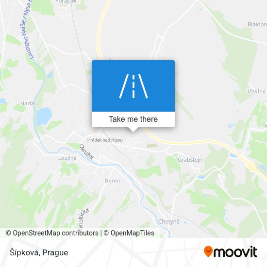 Šípková map