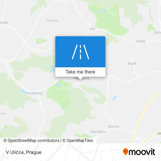 Карта V Uličce