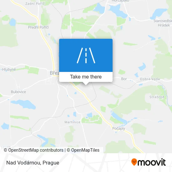 Карта Nad Vodárnou