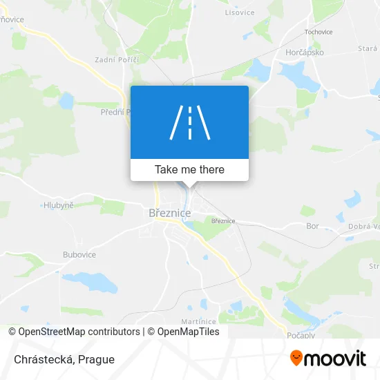 Карта Chrástecká