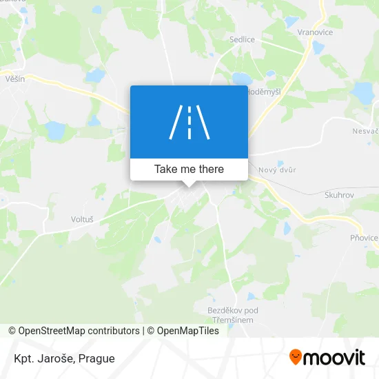 Карта Kpt. Jaroše