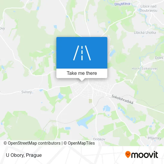 Карта U Obory