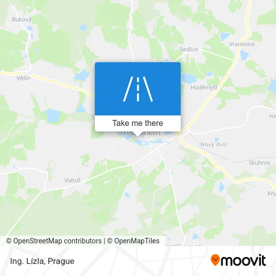 Карта Ing. Lízla