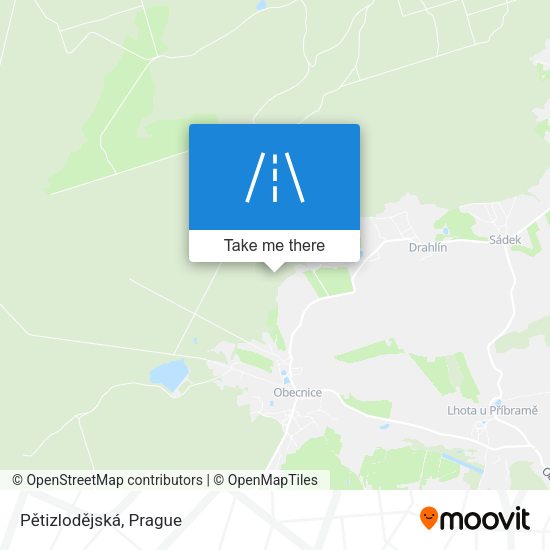 Pětizlodějská map