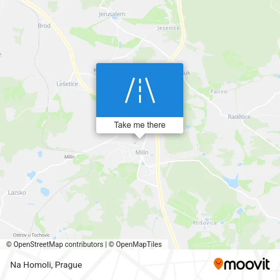 Карта Na Homoli