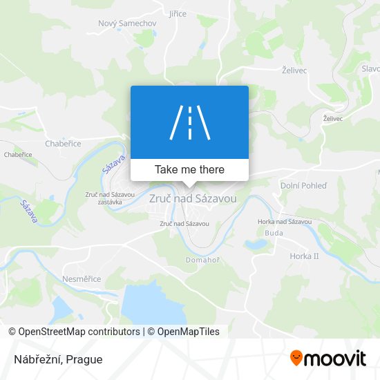 Nábřežní map
