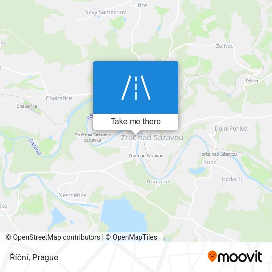Říční map