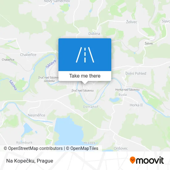 Карта Na Kopečku