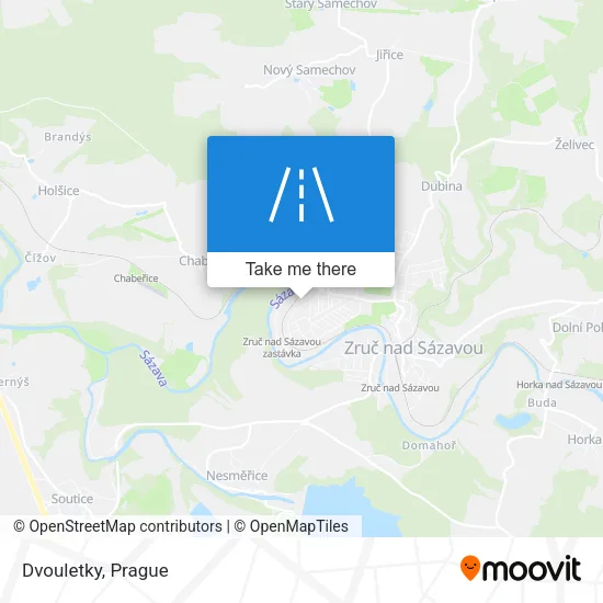 Карта Dvouletky