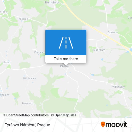 Tyršovo Náměstí map