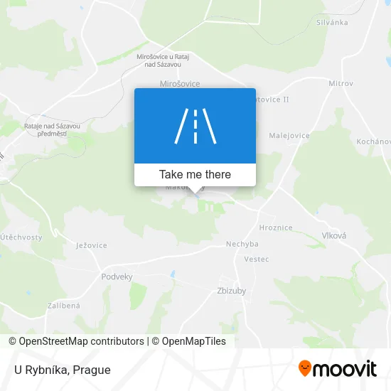 Карта U Rybníka
