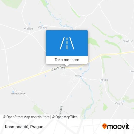 Карта Kosmonautů
