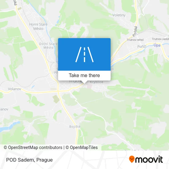 Карта POD Sadem