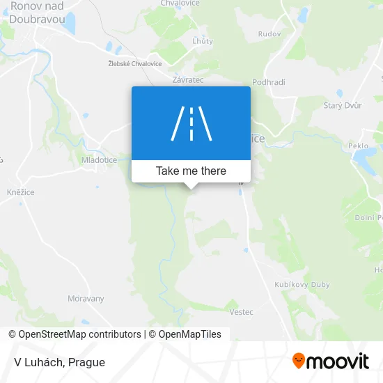 Карта V Luhách