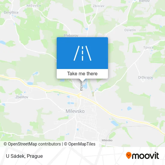 Карта U Sádek