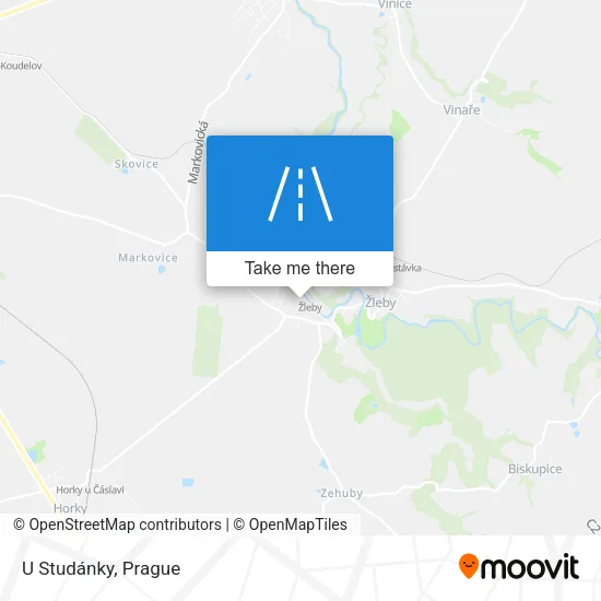 Карта U Studánky