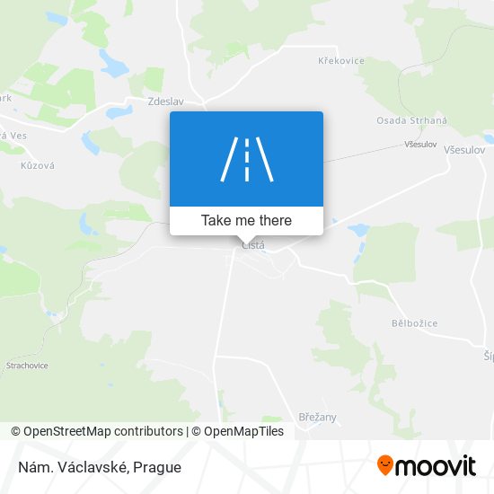 Nám. Václavské map