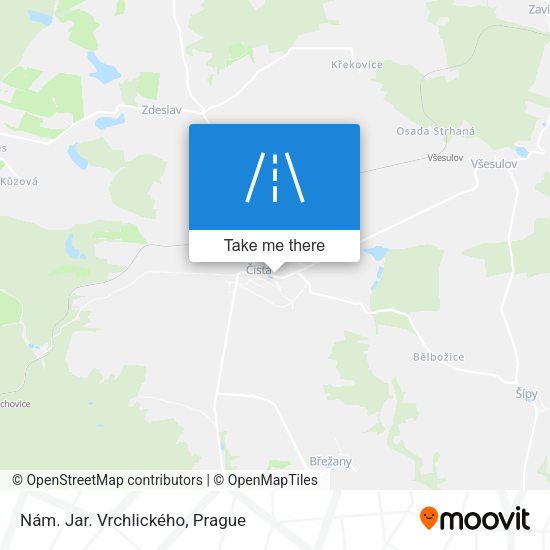 Nám. Jar. Vrchlického map