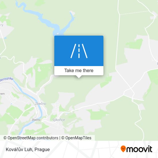 Kovářův Luh map
