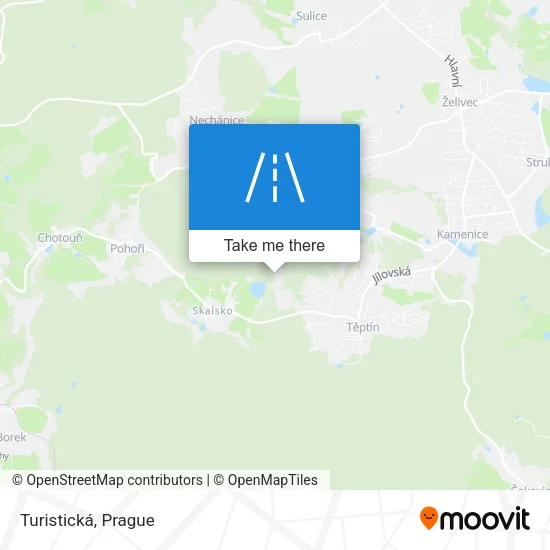 Карта Turistická