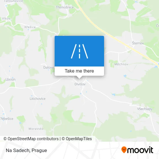 Карта Na Sadech