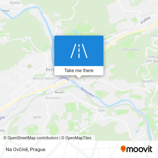 Na Ovčíně map
