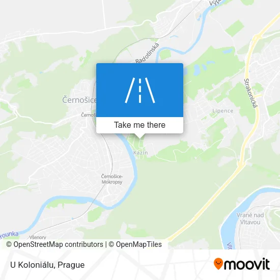 Карта U Koloniálu