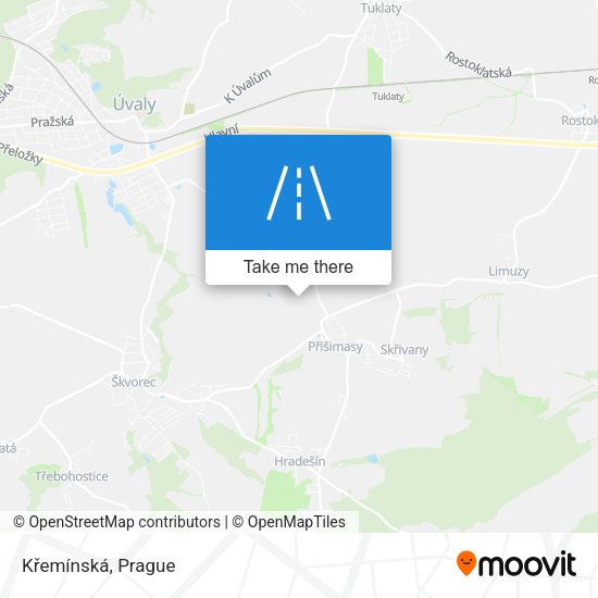 Křemínská map