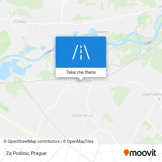 Карта Za Poštou