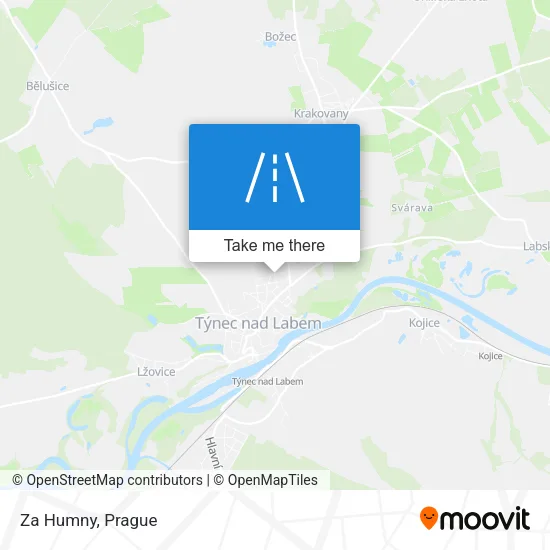 Карта Za Humny