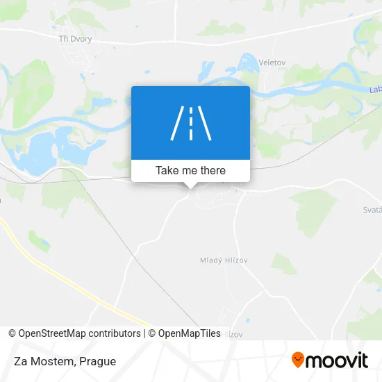 Карта Za Mostem