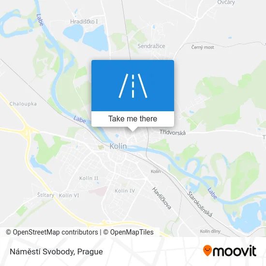 Карта Náměstí Svobody