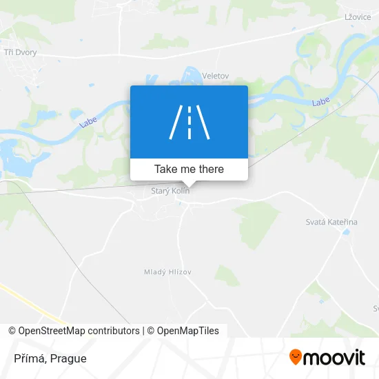 Карта Přímá